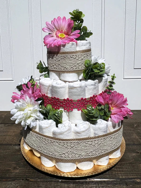 RÉGULIER - Gâteau de couches FILLE