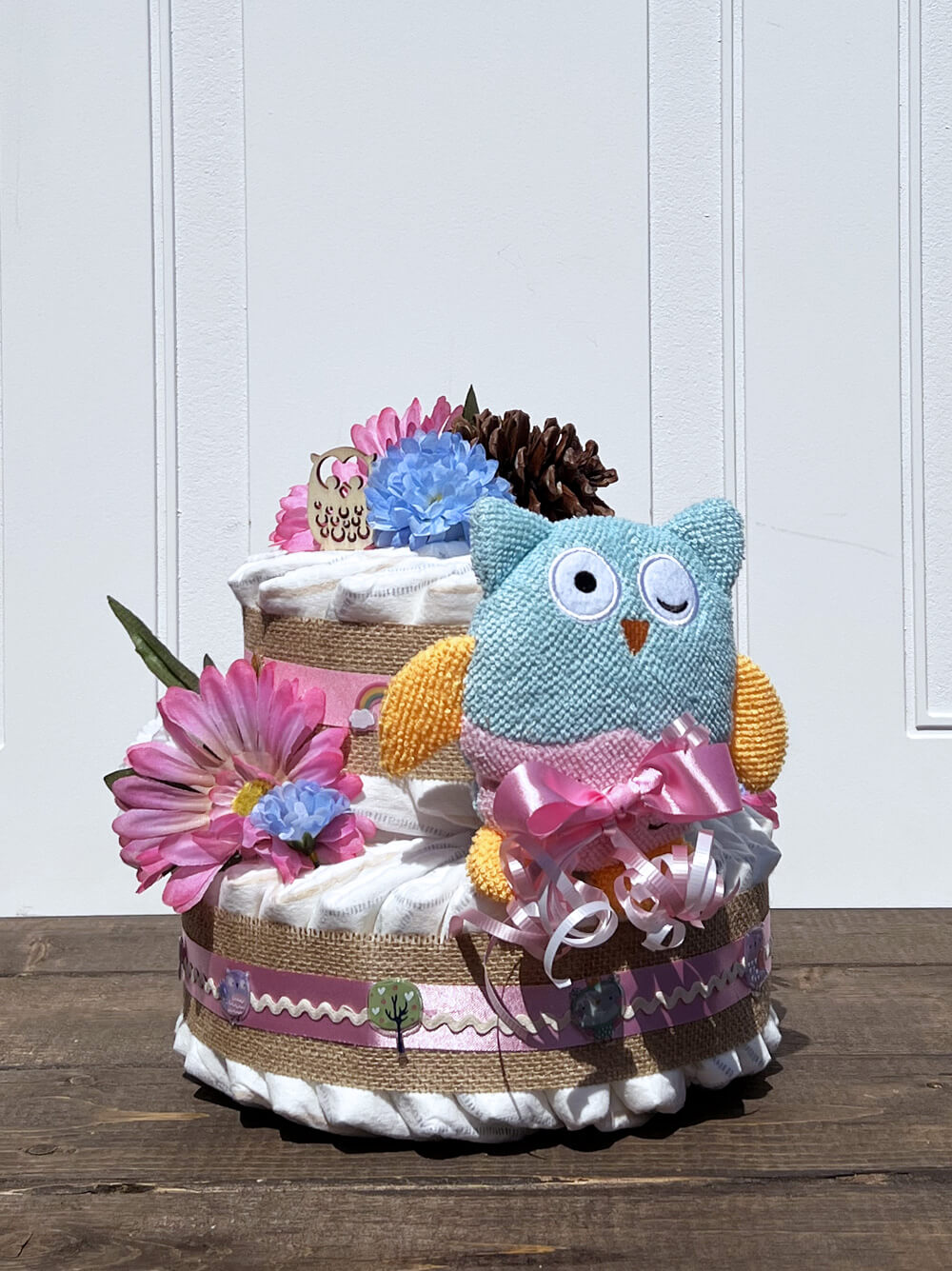 PETIT - Gâteau de couches PERSONNALISÉ